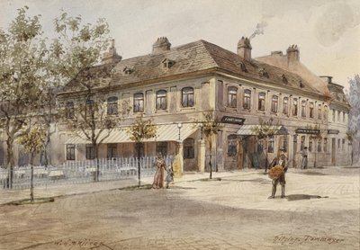 The Casino Dommayer in Hietzing by Carl Wenzel Zajicek